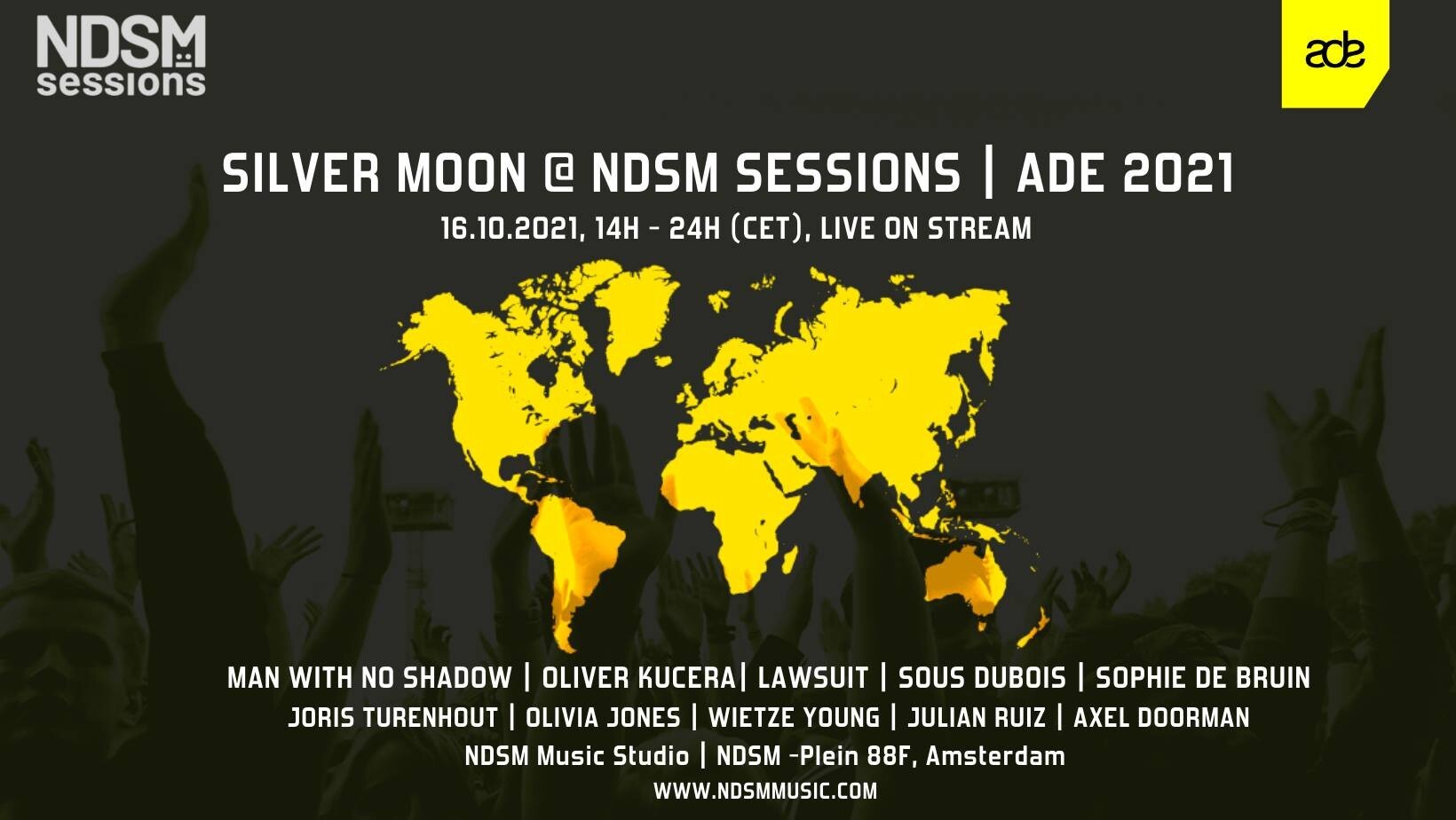Silver Moon will be present at Amsterdam Dance Event 2021 | KAMARA